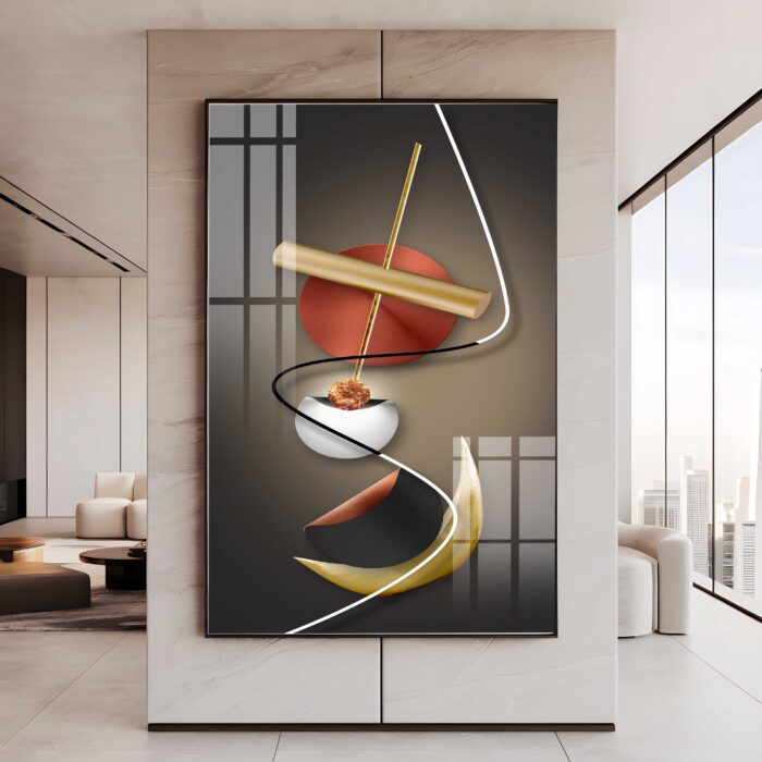 QUADRO ARTE ILUSTRAÇÃO DECOR VERTICAL - Imagem 3