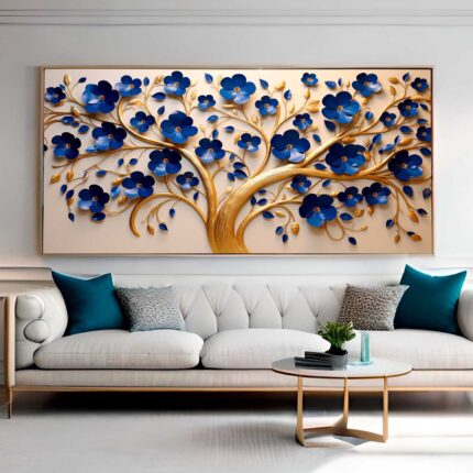 QUADRO ILUSTRAÇÃO ARVORE DECOR