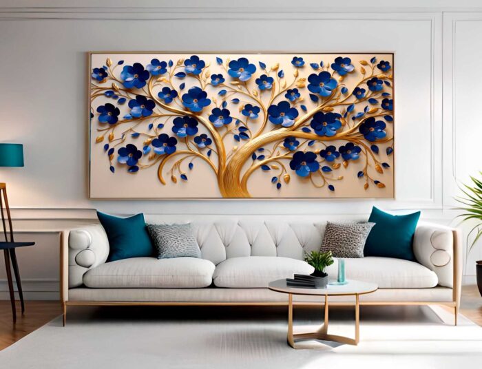 QUADRO ILUSTRAÇÃO ARVORE DECOR