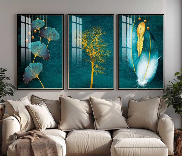 CONJUNTO ILSTRAÇÃO MODERNA EM ARTE DECORAÇÃO - Imagem 2