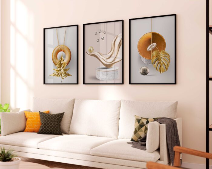CONJUNTO ARTE LUXO DECORADO - Imagem 2