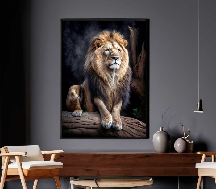 QUADRO O GRANDE LEÃO - Imagem 2