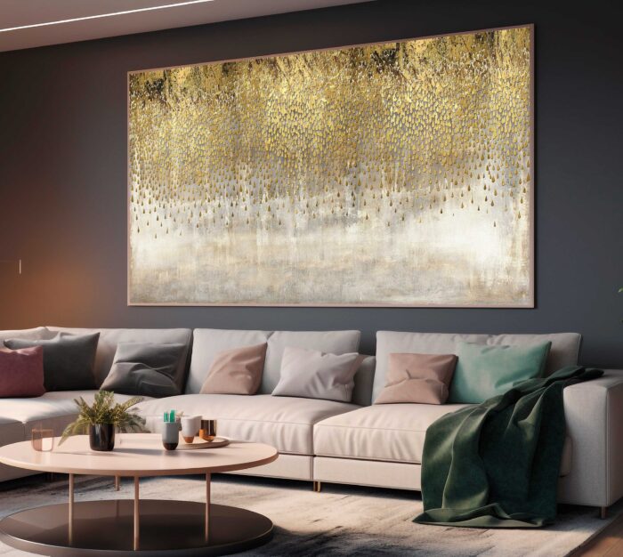 QUADRO EM BELA ARTE ABSTRATA - Imagem 2