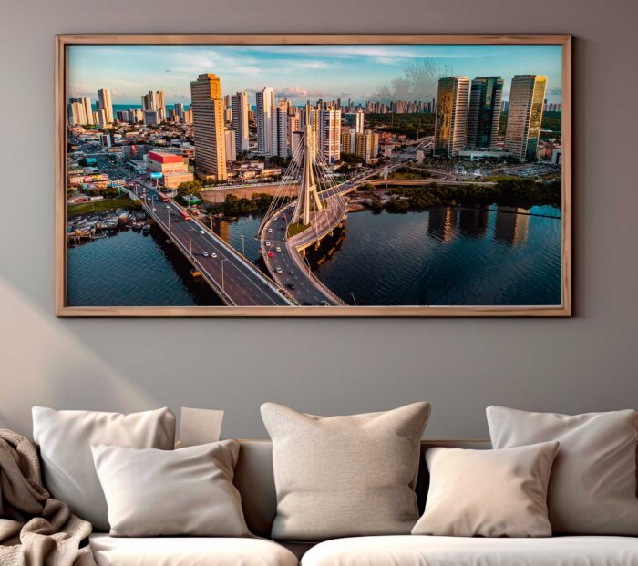 QUADRO  PINA PANORAMICO  EM RECIFE