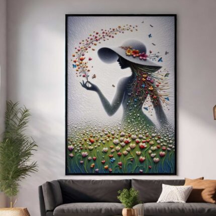 QUADRO EM BELA ARTE DECOR MINIMALISTA
