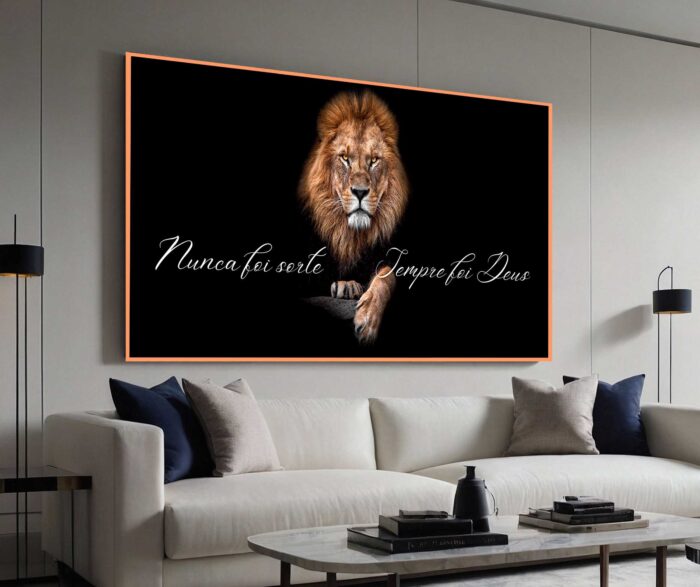 QUADRO NUCA FOI SORTE SEMPRE FOI DEUS - Imagem 2