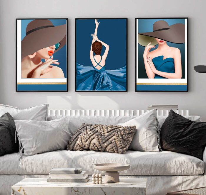 CONJUNTO BELA ARTE MINIMALISTA DECOR - Imagem 2