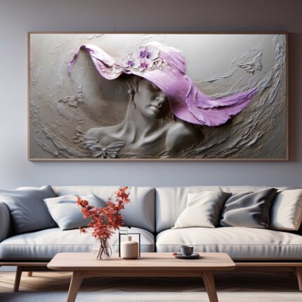 QUADRO EM ARTE 3D MINIMALISTA DECOR