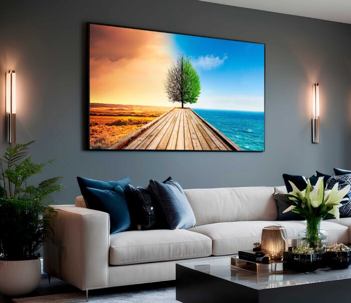 QUADRO ÁRVORE TERRA E AGUA - Imagem 2