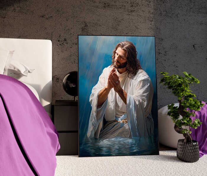QUADRO CRISTO EM ORAÇÃO DIVINA - Imagem 2