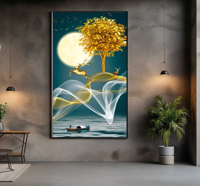 QUADRO ARTE DIGITAL DE DECORAÇAÕ