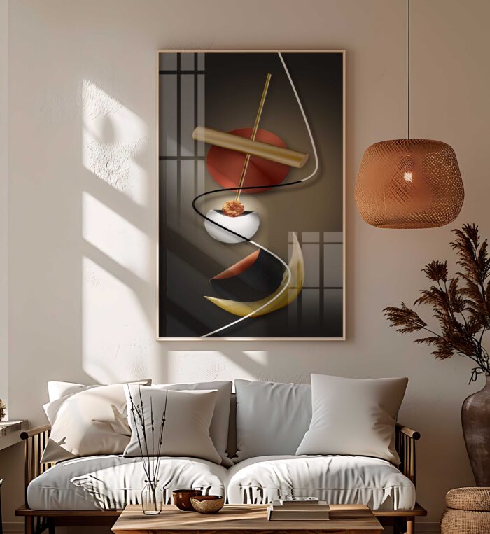 QUADRO ARTE ILUSTRAÇÃO DECOR VERTICAL - Imagem 2