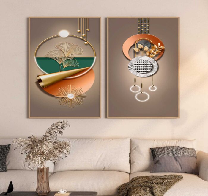KIT ILUSTRAÇÃO ARTE E LUXO DECOR - Imagem 2