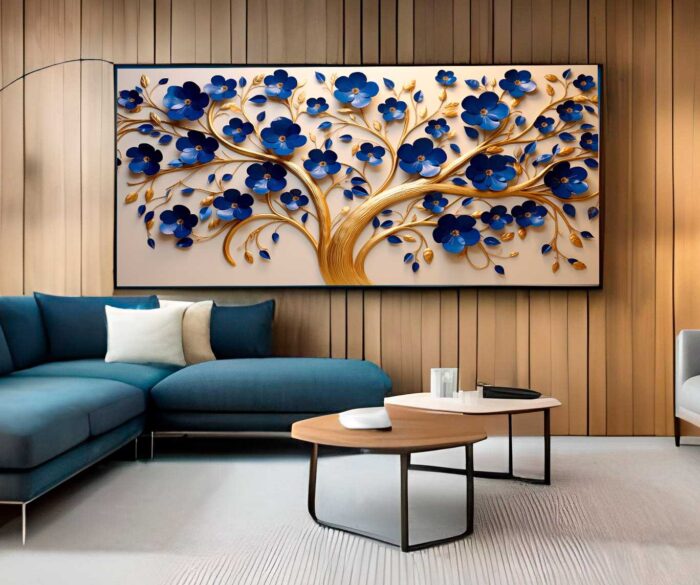 QUADRO ILUSTRAÇÃO ARVORE DECOR - Imagem 2