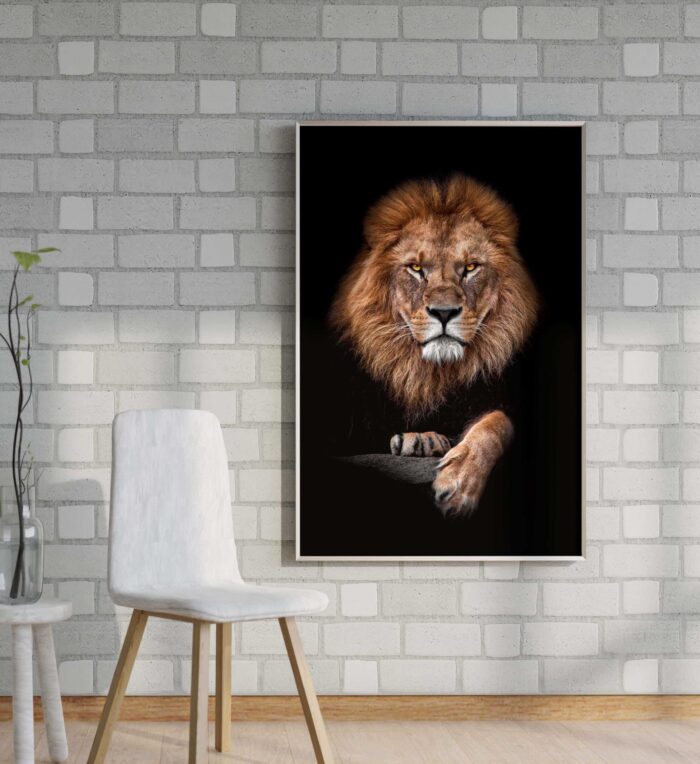 QUADRO O PODEROSO LEÃO - Imagem 2