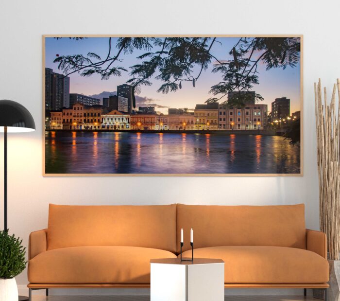 QUADRO LINDA AURORA FIM DE TARDE - Imagem 2