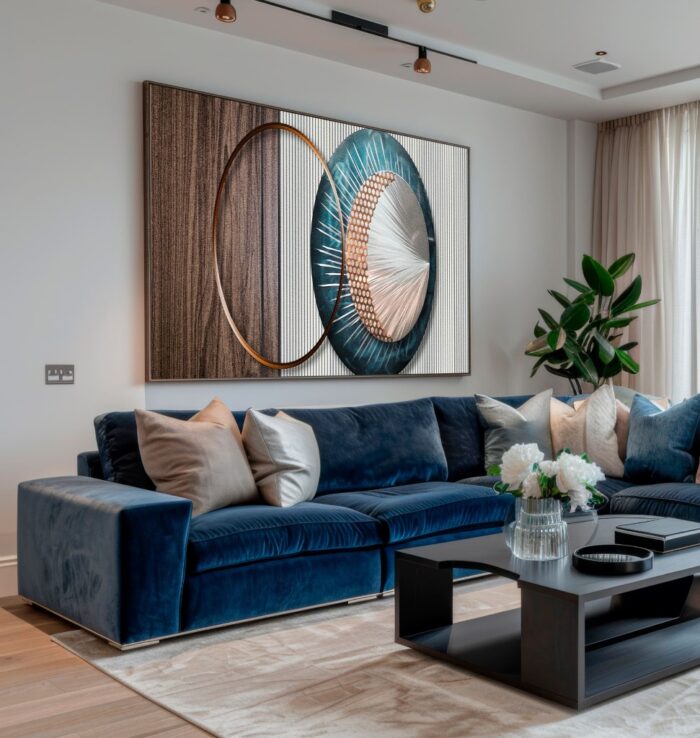 ARTE DECOR GEOMETRICO MODERNO - Imagem 4