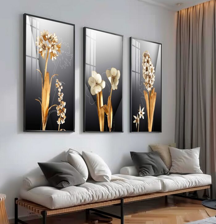 CONJUNTO FLORES NATURAL DECOR - Imagem 5