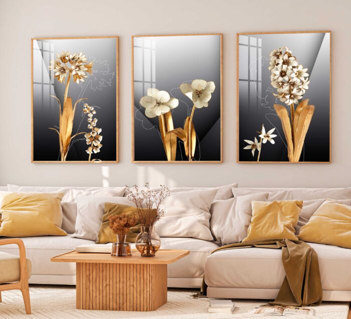CONJUNTO FLORES NATURAL DECOR - Imagem 3