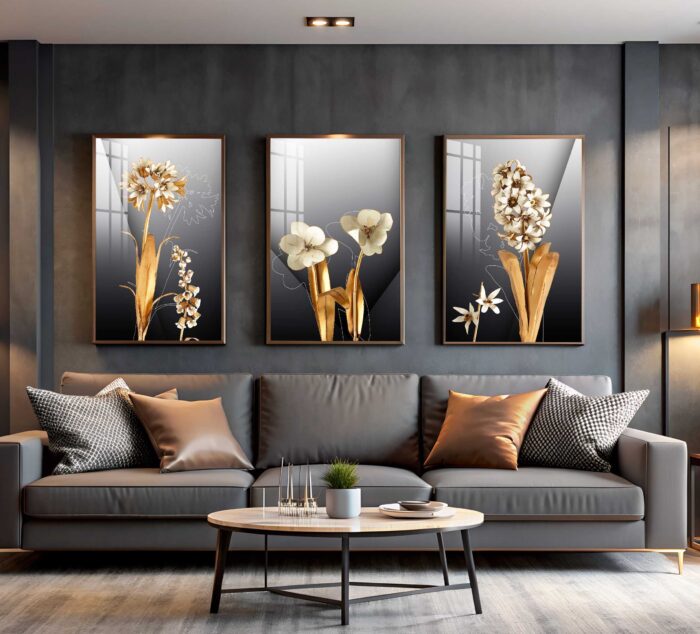 CONJUNTO FLORES NATURAL DECOR - Imagem 2