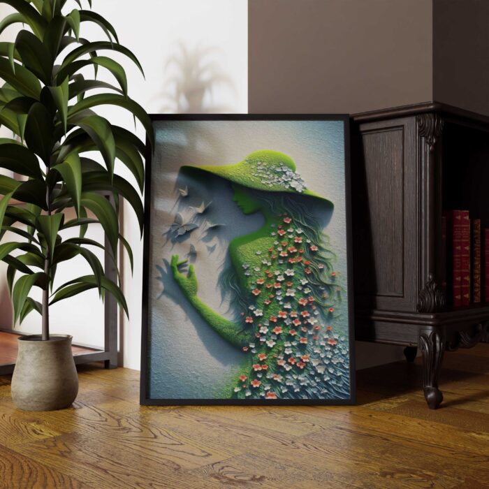 QUADRO EM BELA ARTE MINIMALISTA DECOR - Imagem 5