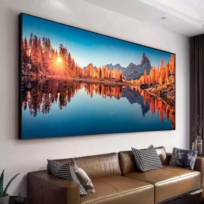 QUADRO UMA PAISAGEM NATURALMENTE BELA - Imagem 3