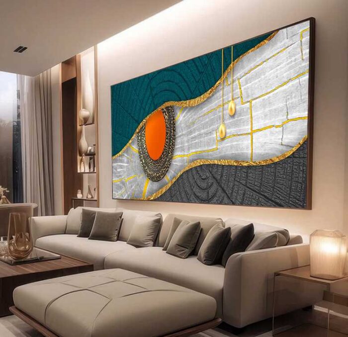 QUADRO UMA ARTE ABSTRATA MODERNA - Imagem 4