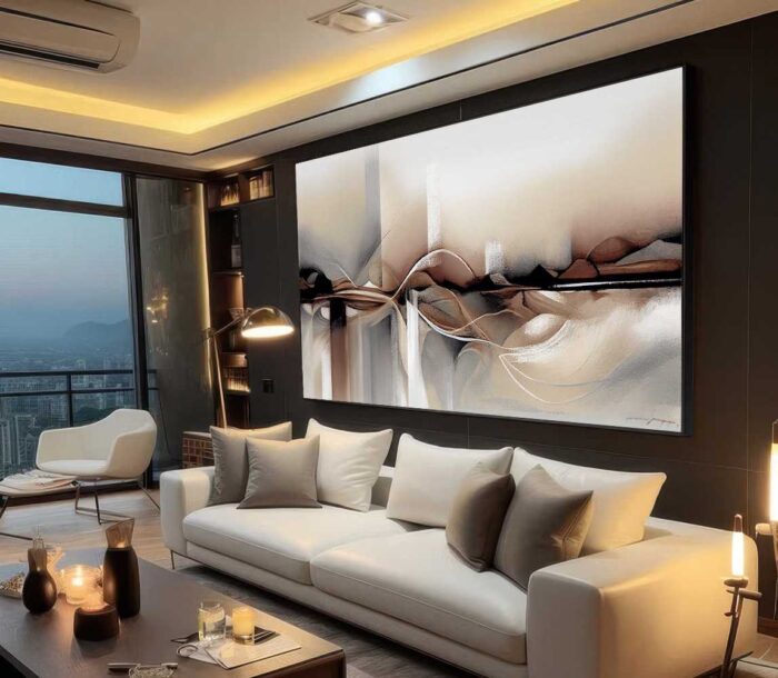 QUADRO  ARTE EM ABSTRATO DECOR - Imagem 2