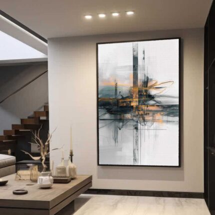 QUADRO UM MODERNO ABSTRATO DECOR