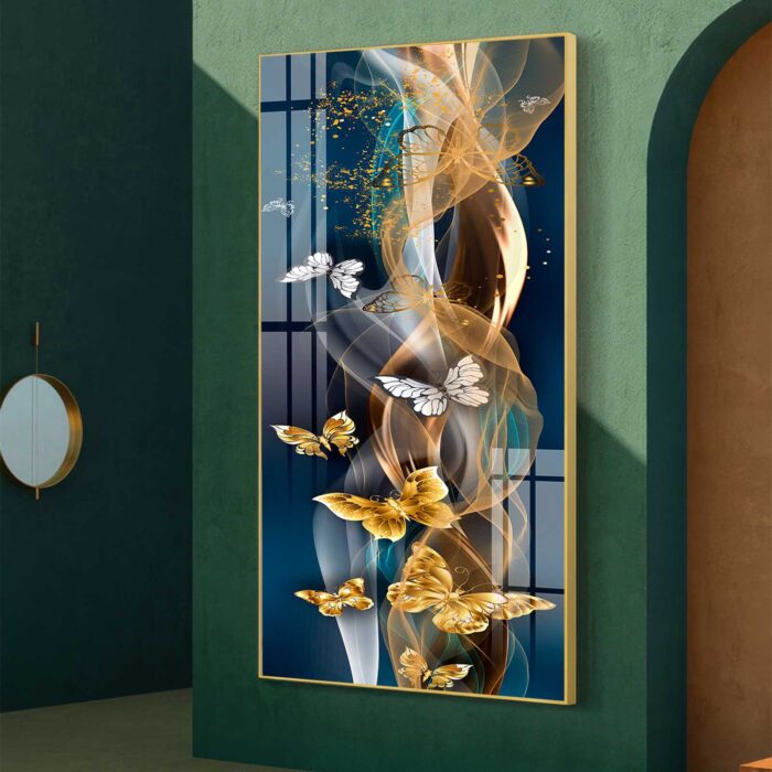 QUADRO BORBOLETAS DOURADAS DECOR - Imagem 5