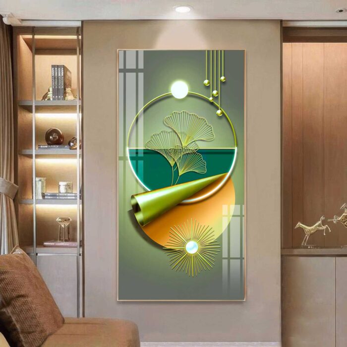QUADRO ILUSTRAÇÃOEM MODERNO LUXO DECOR - Imagem 5