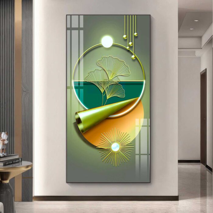 QUADRO ILUSTRAÇÃOEM MODERNO LUXO DECOR