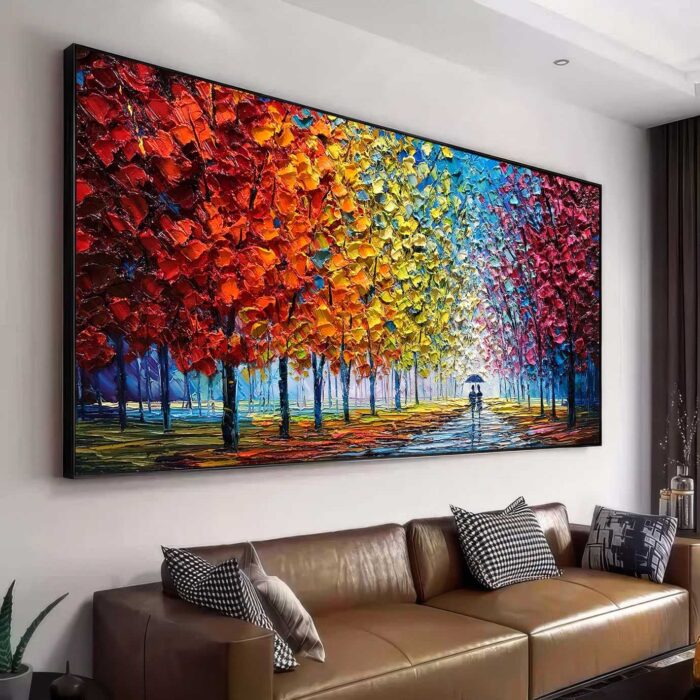 QUADRO UMA BELA PINTURA ABSTRATA