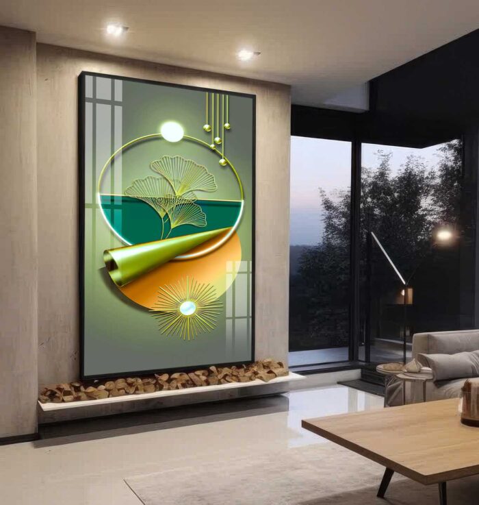 QUADRO ILUSTRAÇÃOEM MODERNO LUXO DECOR - Imagem 3