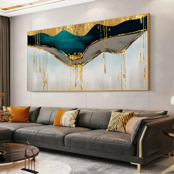 QUADRO ABSTRATO DECORATIVO DESIGNER MODERNO