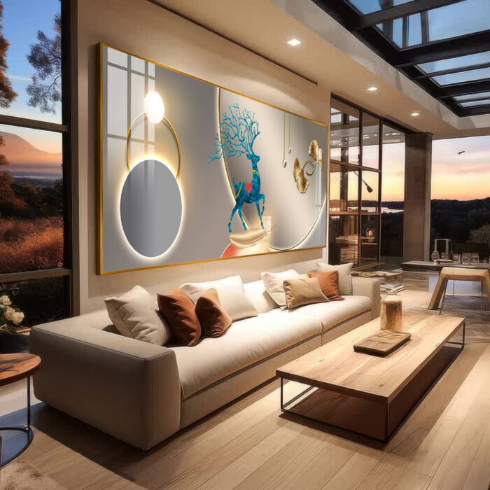 QUADRO ILUSTRAÇÃO ARTE DECOR MODERNO - Imagem 5