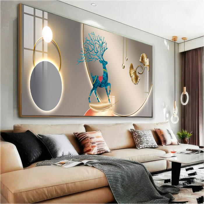 QUADRO ILUSTRAÇÃO ARTE DECOR MODERNO