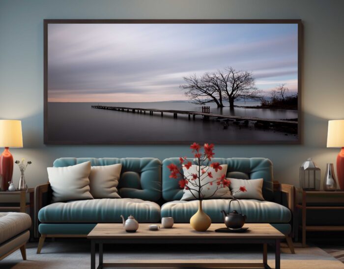 QUADRO UMA PAISAGEM IMPRESSIONANTE - Imagem 3
