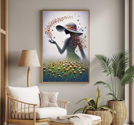 QUADRO EM BELA ARTE DECOR MINIMALISTA