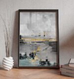 QUADRO ABSTRATO VERTICAL PERFEITO - Imagem 4