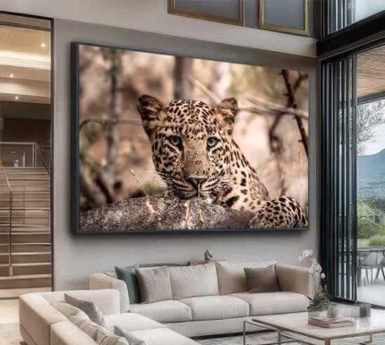 QUADRO O OLHAR DA LINDA ONÇA