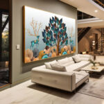 QUADRO ILUSTRAÇÃO MODERNA DECOR - Imagem 5