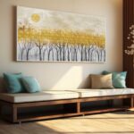 QUADRO PAISAGEM ABSTRATA DECOR - Imagem 5