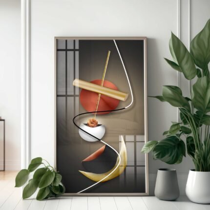 QUADRO ARTE ILUSTRAÇÃO DECOR VERTICAL