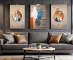 CONJUNTO ARTE  BELO DECOR MODERNO - Imagem 5