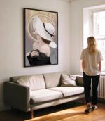 QUADRO MULHER ELEGANTE DECOR - Imagem 5
