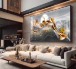 QUADRO ARTE DE DECORAÇÃO ABSTRATO EM 3D DECOR - Imagem 5