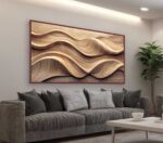 QUADRO ABSTRATO MODERNO LUXO DECOR - Imagem 2