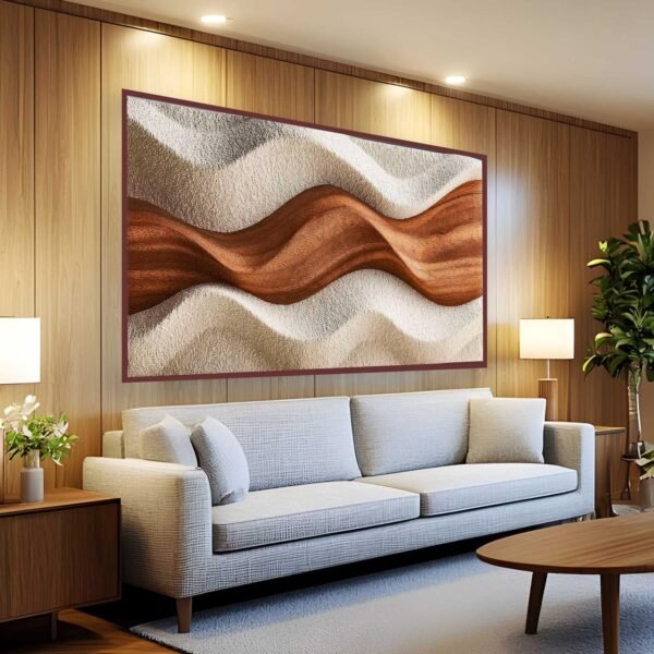 QUADRO EM MODERNA ARTE ABSTRATA DECOR