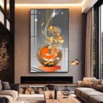 QUADRO MODERNA ARTE EM ILUSTRAÇÃO DECOR - Imagem 5